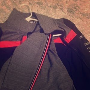 Jacket/matching joggers. Pants xs, jacket small